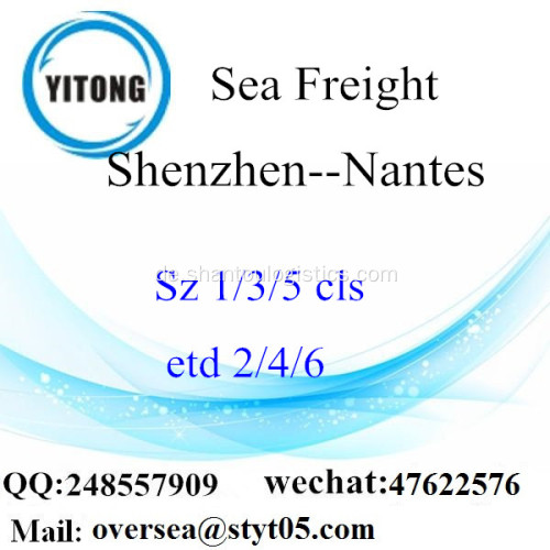 Shenzhen-Hafen LCL Konsolidierung nach Nantes